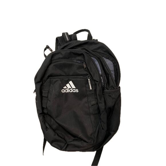 Adidas Excel 7 Black White Backpack - Picture 1 of 4